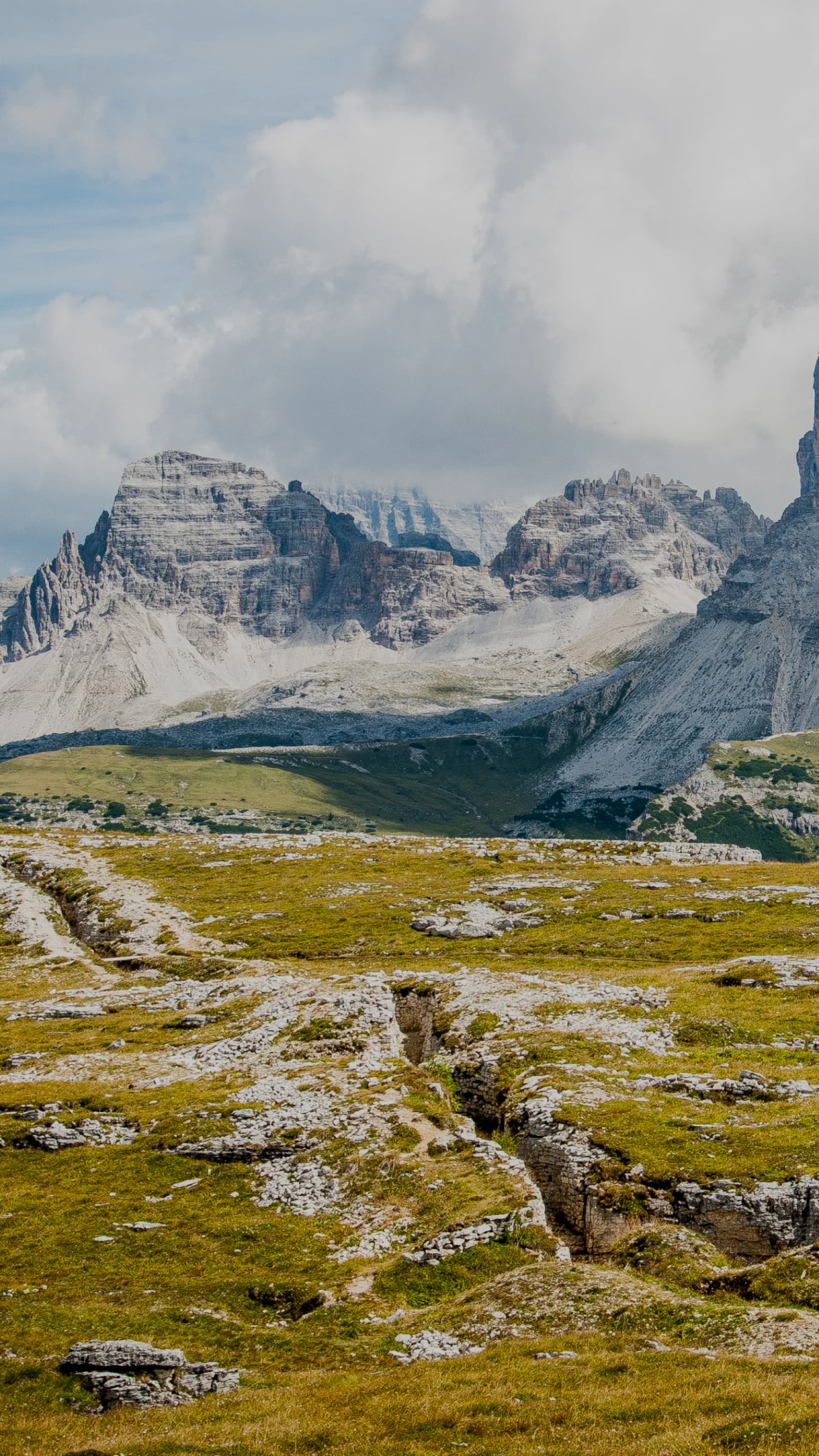 Hiking in the Dolomites